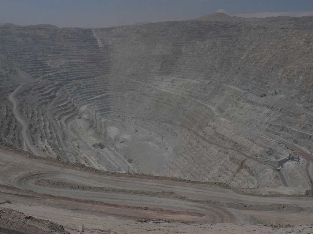 Größte Tagebau-Kupfermine der Welt